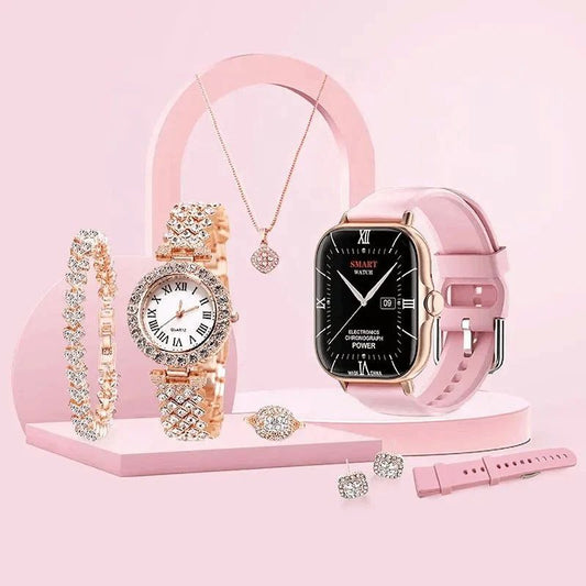 A58 Smart Watch 5-in-1 Couple Set