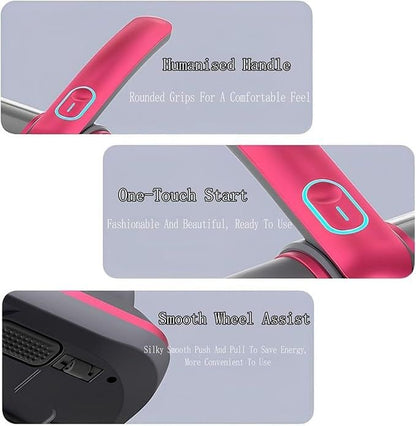 Bed Vacuum Cleaner with UV Light & Strong Suction