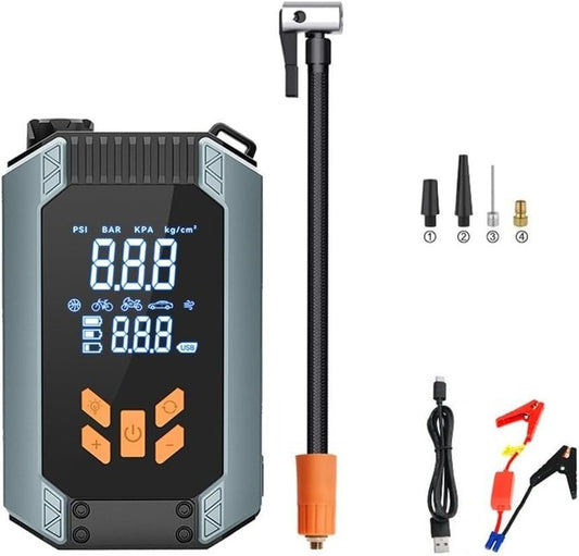 Portable 7200A Car Jump Starter with Air Pump & Power Bank