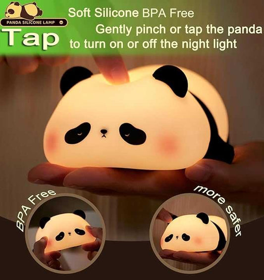 Cute Panda Night Light for Kids & Baby Nursery