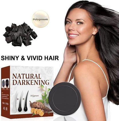 Natural Hair Darkening Shampoo Bar