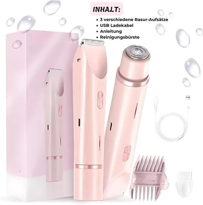 SilkySplash 2-in-1 Women’s Electric Shaver & Trimmer