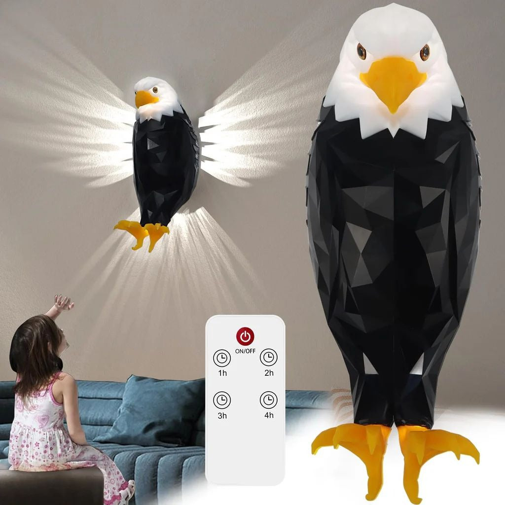3D Eagle Wall Light Decoration